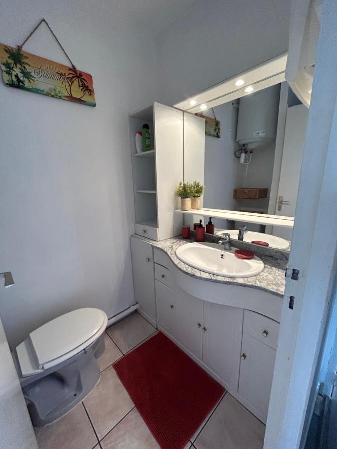 Studio Vue Mer Situe A Cote De La Plage Quartier Des Quilles Σετ Εξωτερικό φωτογραφία