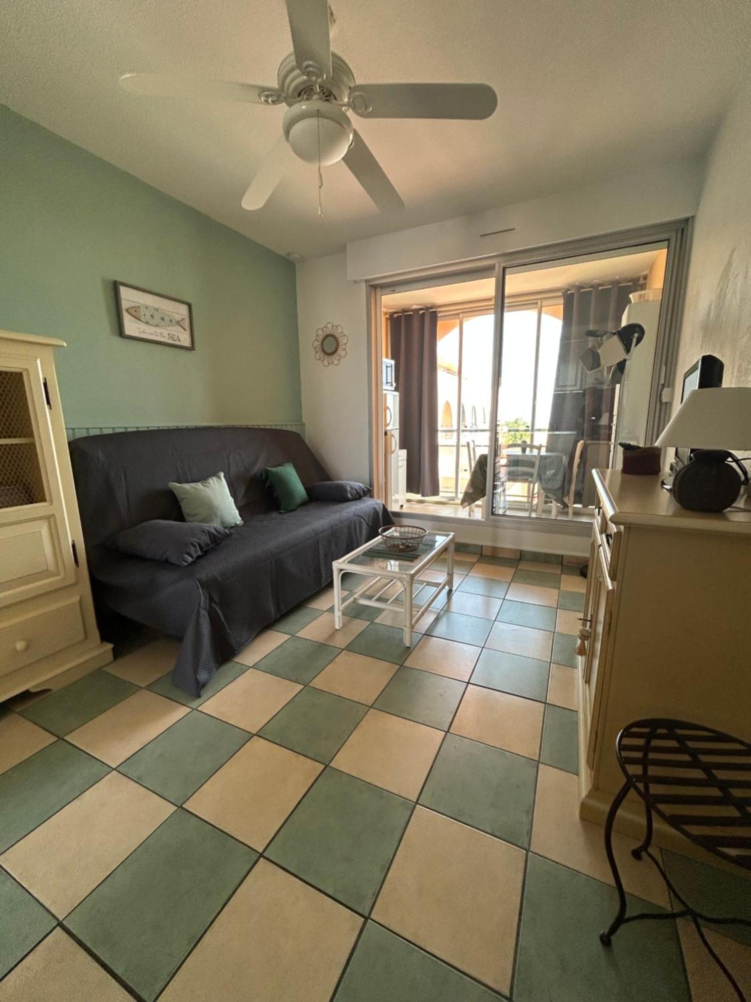 Studio Vue Mer Situe A Cote De La Plage Quartier Des Quilles Σετ Εξωτερικό φωτογραφία